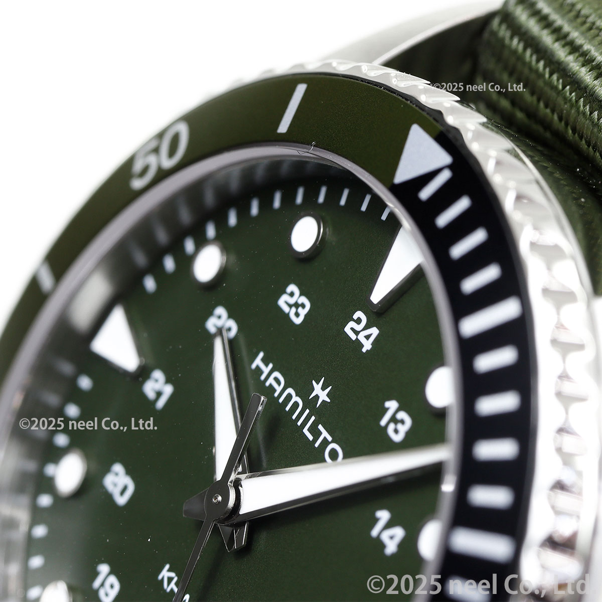 KHAKI NAVY ハミルトン HAMILTON カーキ ネイビー スキューバ クォーツ 