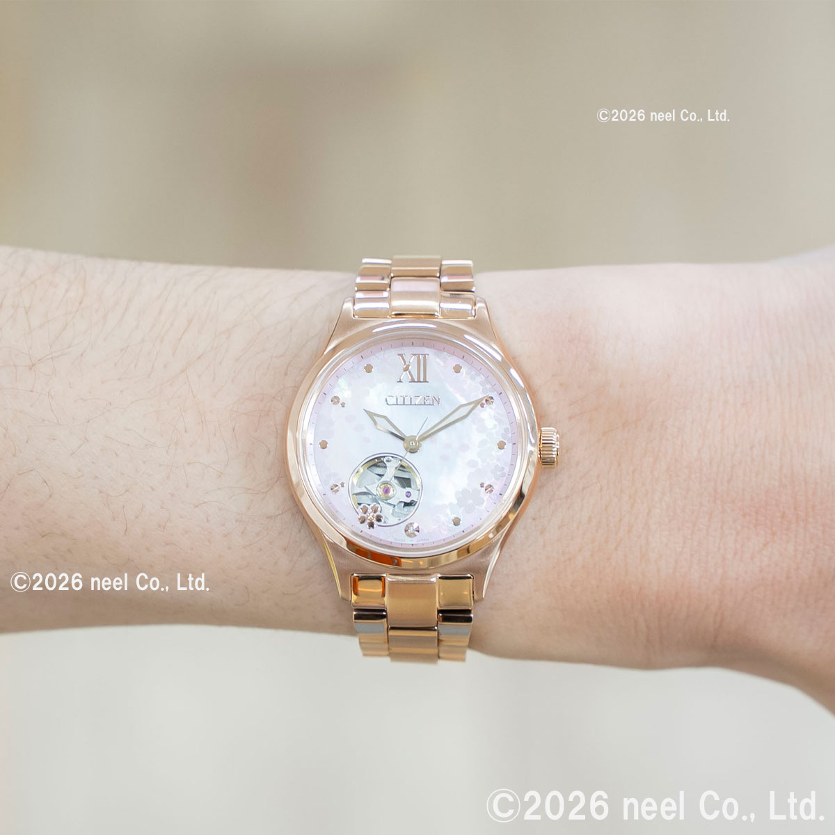 Citizen 8229 S105153 レディース時計　自動巻き Citizen 8229 S105153 レディース時計 自動巻き CITIZEN COLLECTION