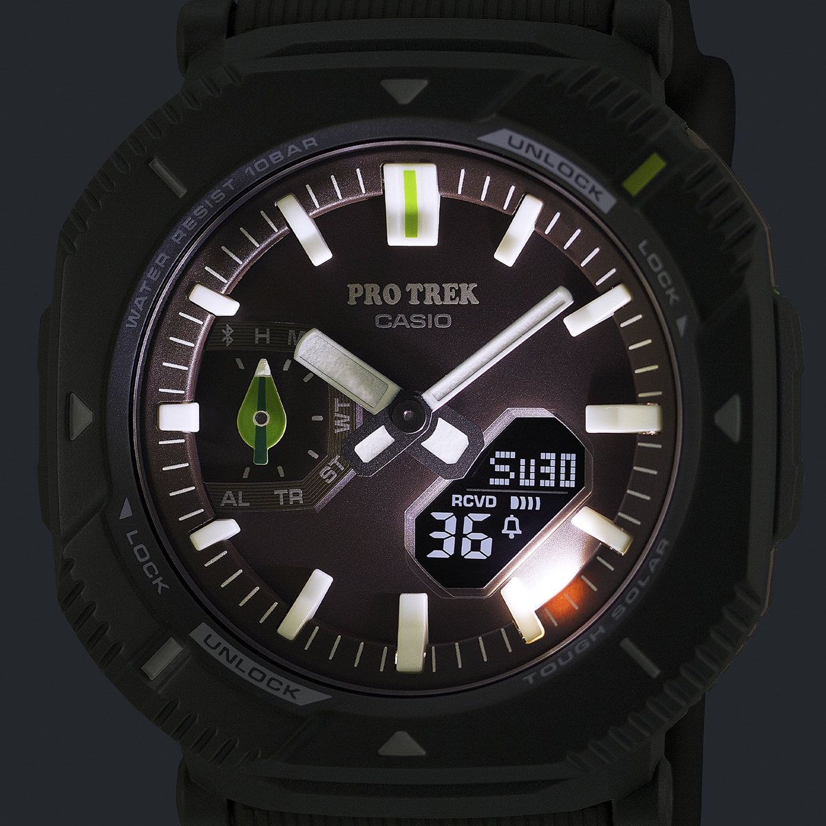 PRO TREK プロトレック ソーラー 時計 PRJ-B001NJ-3JR カシオ 日本自然