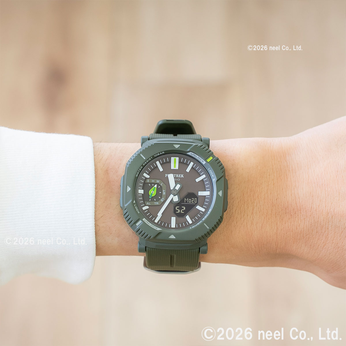 PRO TREK プロトレック ソーラー 時計 PRJ-B001NJ-3JR カシオ 日本自然
