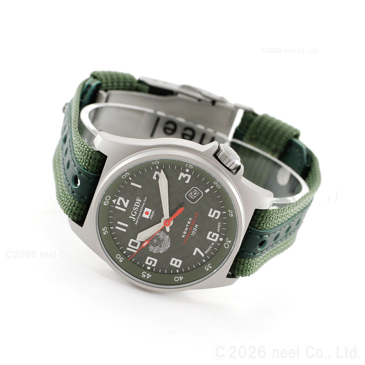 JSDF （ノベルティー付き）ケンテックス KENTEX チタンソーラー 陸上