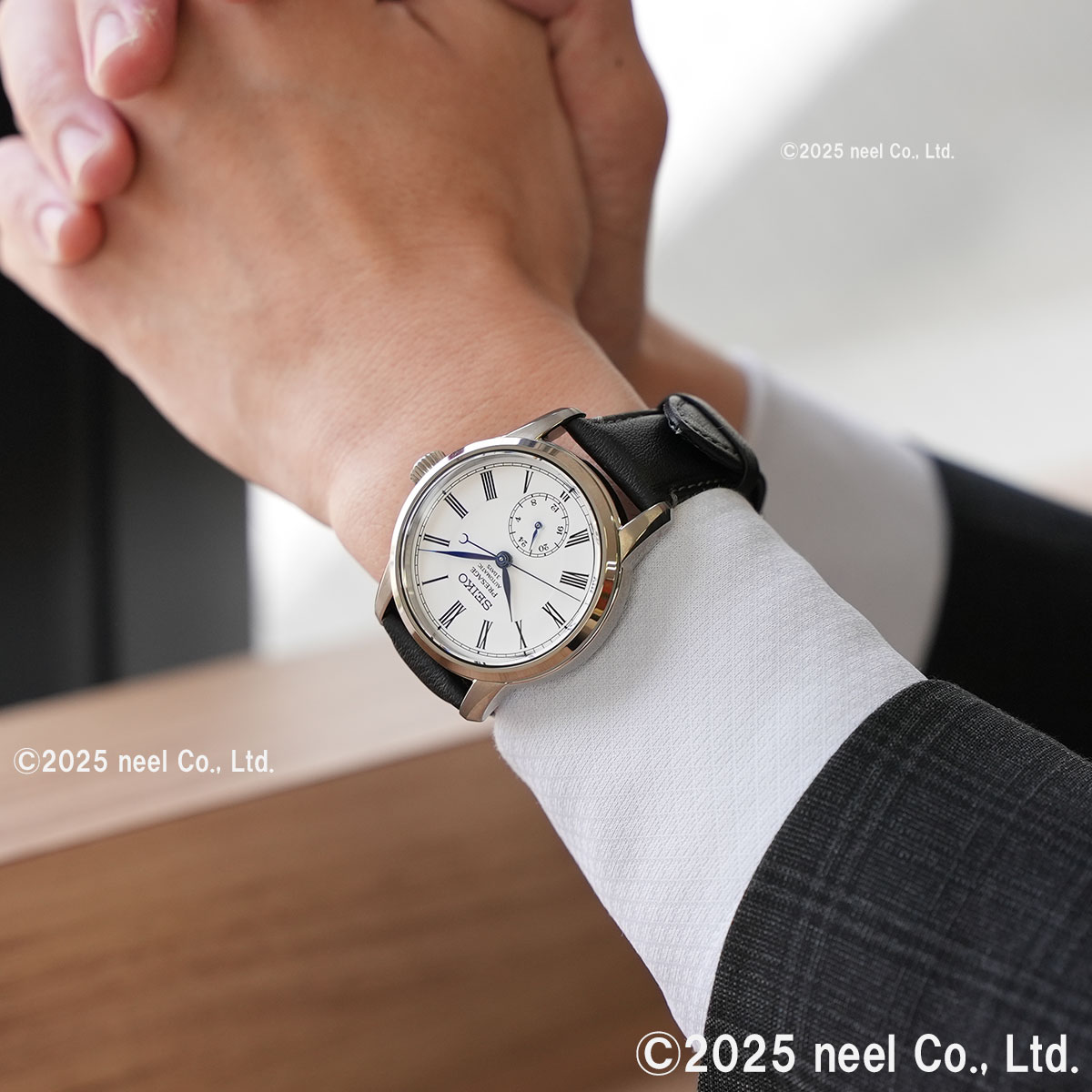 PRESAGE セイコー プレザージュ 自動巻 琺瑯ダイヤル コアショップ限定