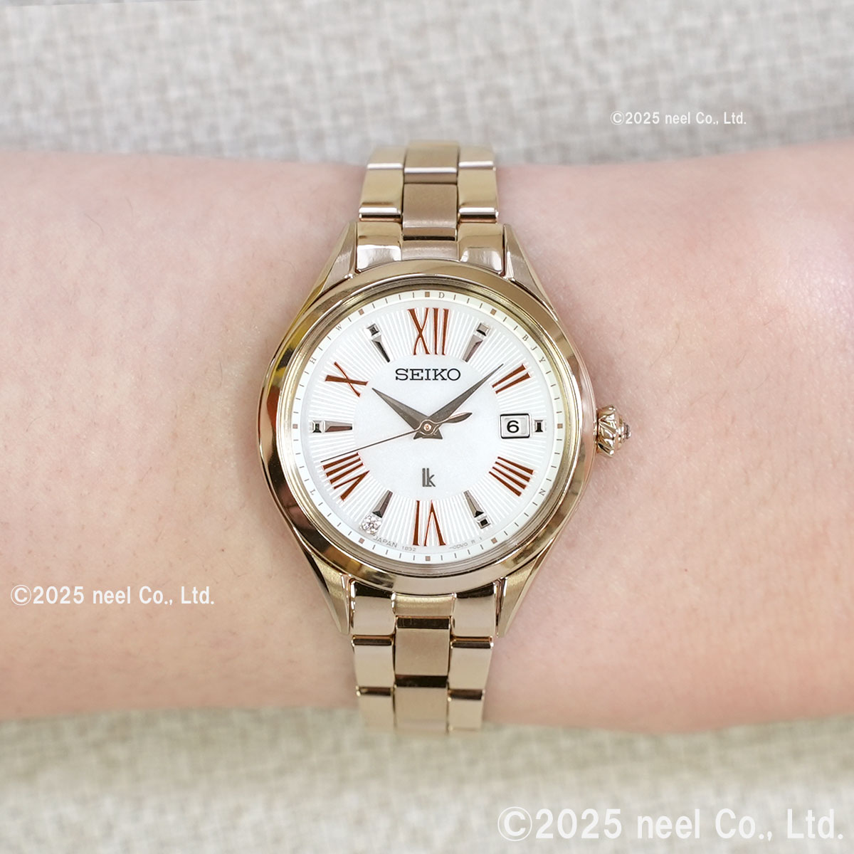 LUKIA セイコー ルキア SEIKO 電波 ソーラー 腕時計 レディース Grow