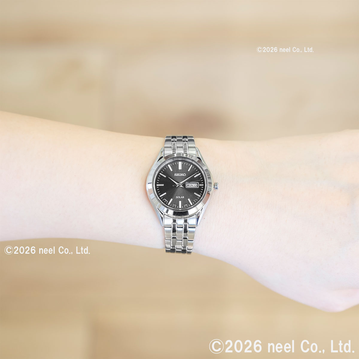 SEIKO SELECTION セイコー セレクション ソーラー 腕時計 レディース
