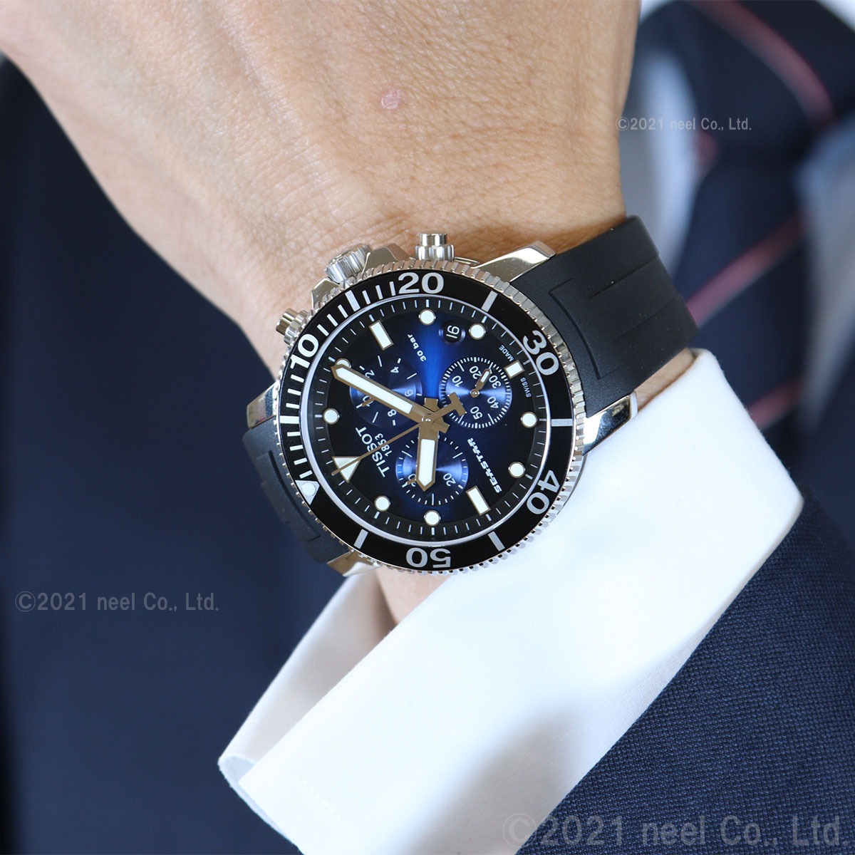TISSOT（ティソ） 腕時計 メンズ シースター 1000 クロノグラフ T120