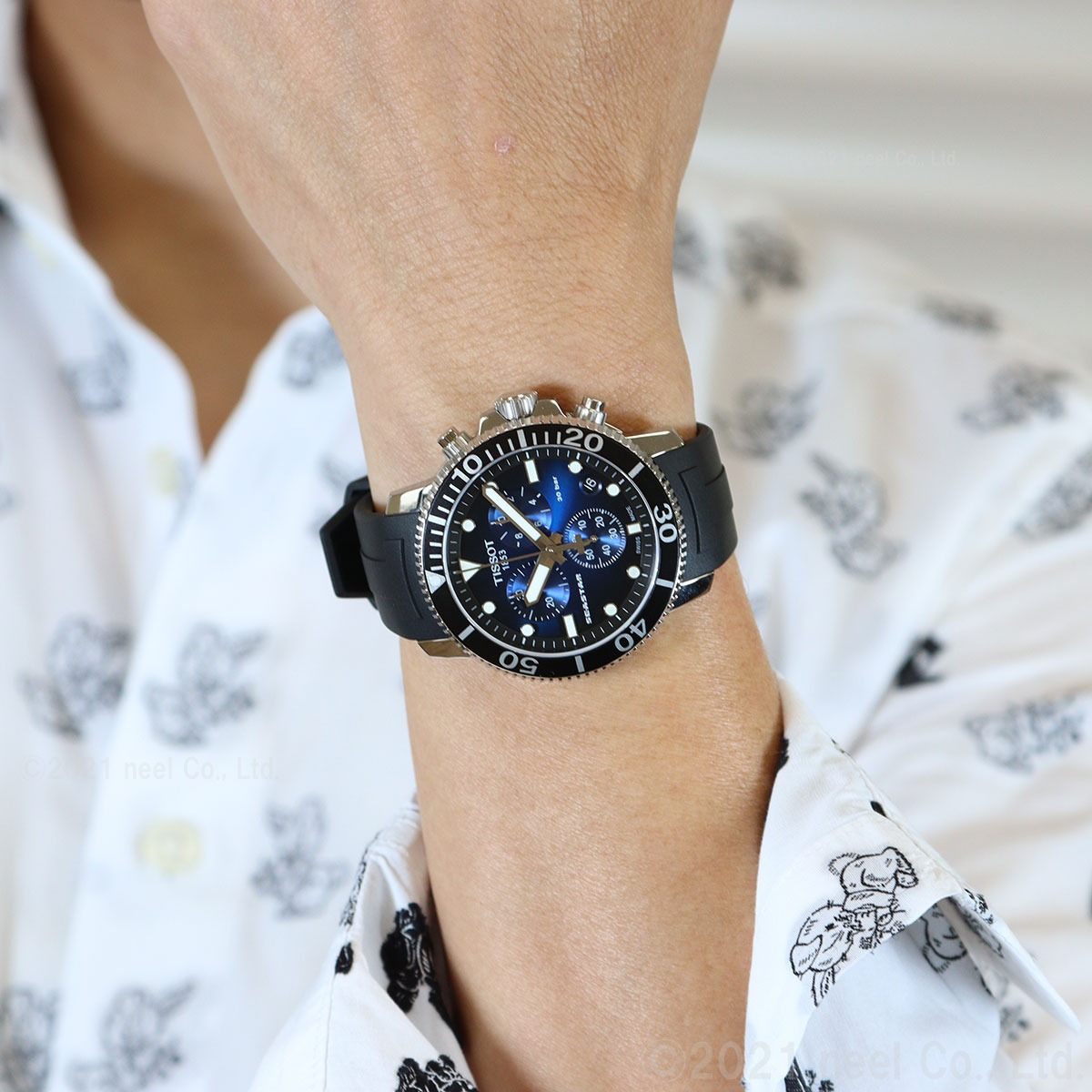 TISSOT（ティソ） 腕時計 メンズ シースター 1000 クロノグラフ T120