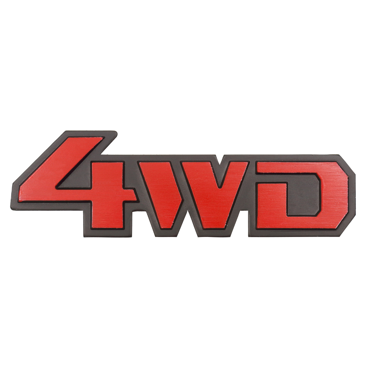 4WD ステッカー エンブレム 車 汎用品 Negesu(ネグエス