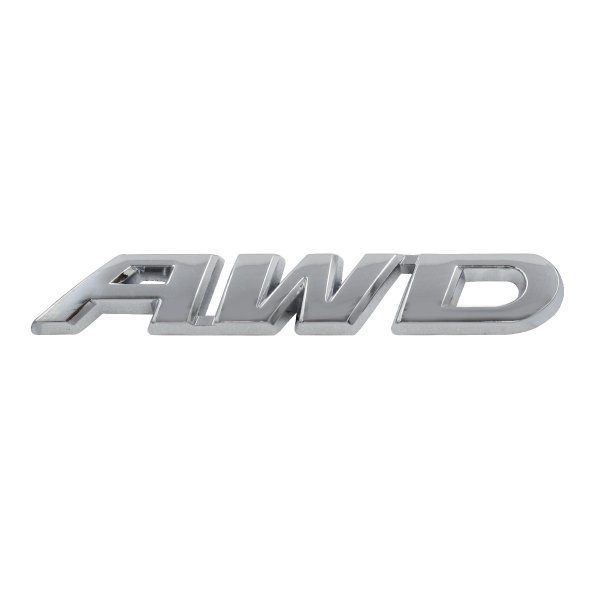 AWD オール ホイール ドライブ エンブレム 立体ステッカー Negesu