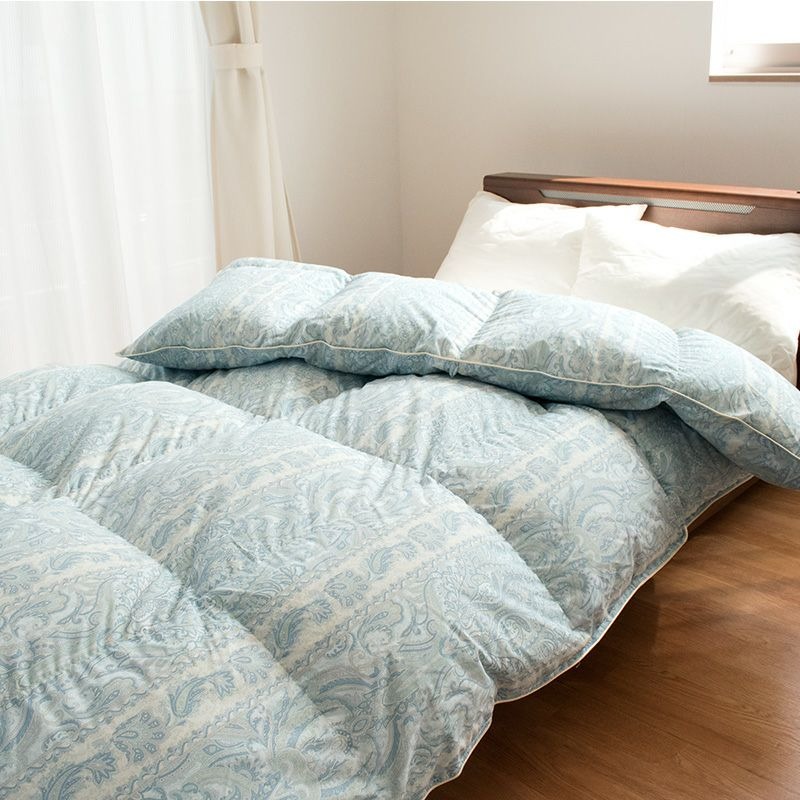 伊藤清商店 羽毛布団 シングル 日本製 フランス産ダウン90％ 国内洗浄