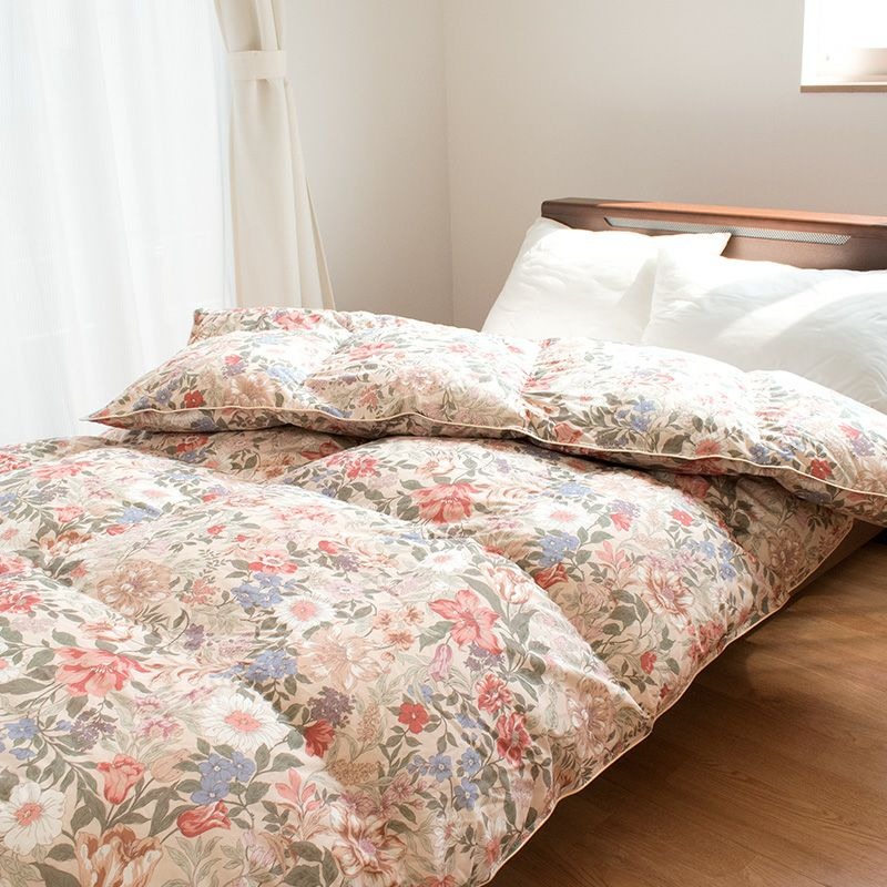 伊藤清商店 羽毛布団 シングル 日本製 フランス産ダウン90％ 国内洗浄