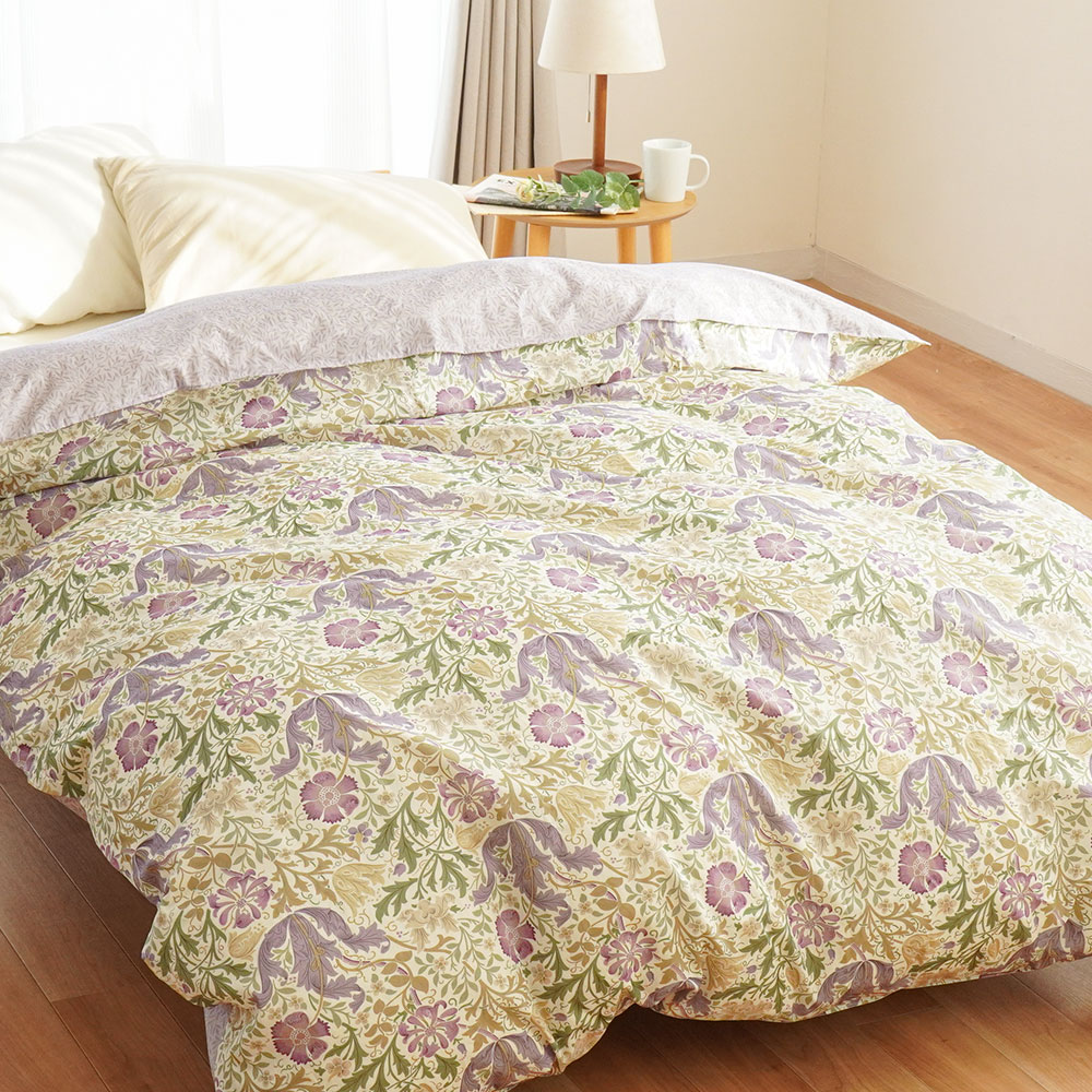 西川（nishikawa） 掛け布団カバー ウィリアム モリス シングル 日本製