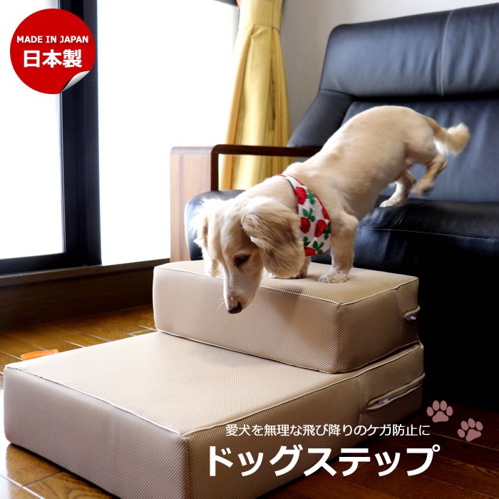 ドッグステップ ペット用品 階段 シニア犬 : 653999-dogstep : 寝ごろ