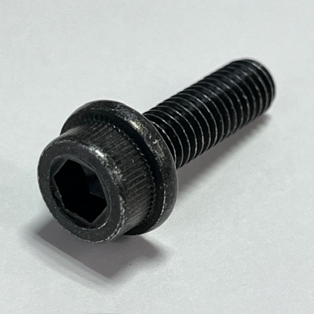 M8(P=1.25) X15L 黒メッキ10.9フランジボルト(2種) : ねじ各種と