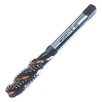 ISF 等径ハンドタップ SKS材 中タップ M5 細目用 (ピッチ＝0.5mm