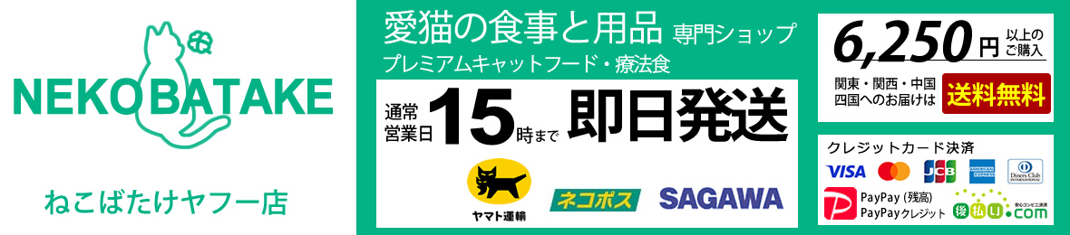 ねこばたけ ヤフー店 ヘッダー画像