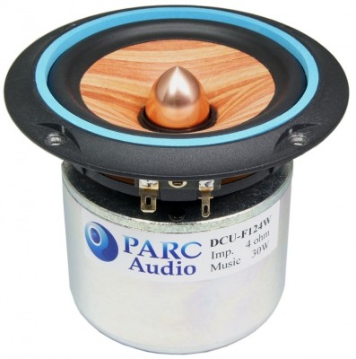 ステレオスピーカー PARC Audio DCU-F121W エンクロージャー SB-PARC10 カスタム ハンドメイド ウッド 木製