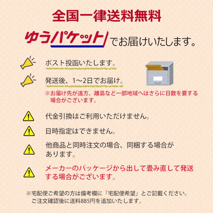 ゆうパケットについて