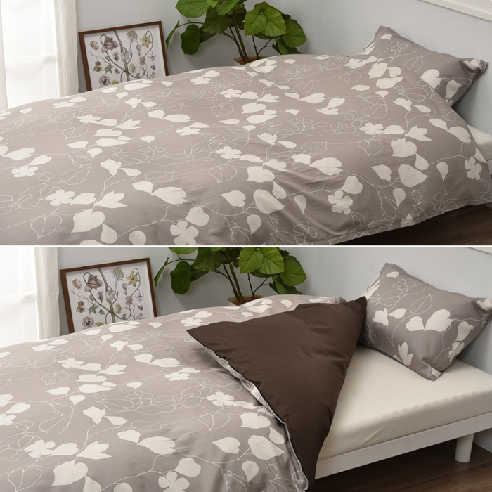 西川（nishikawa） 日本製 mee 掛け布団カバー 150×210cm シングル