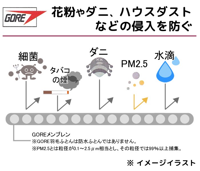 直売ファッション お年玉⬛シングル⬛ゴアテックスの羽毛ふとん www