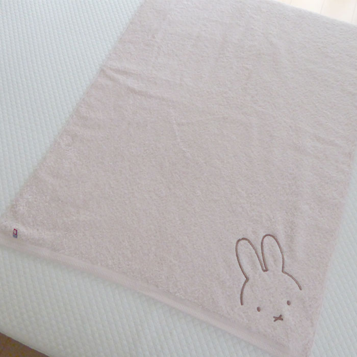 西川（nishikawa） 日本製 ミッフィー バスタオル 60×120cm 大判タオル