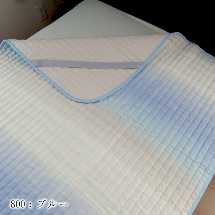 kinofu 日本製 季ノ布 西川 近江ちぢみ 敷きパッド シングル 100