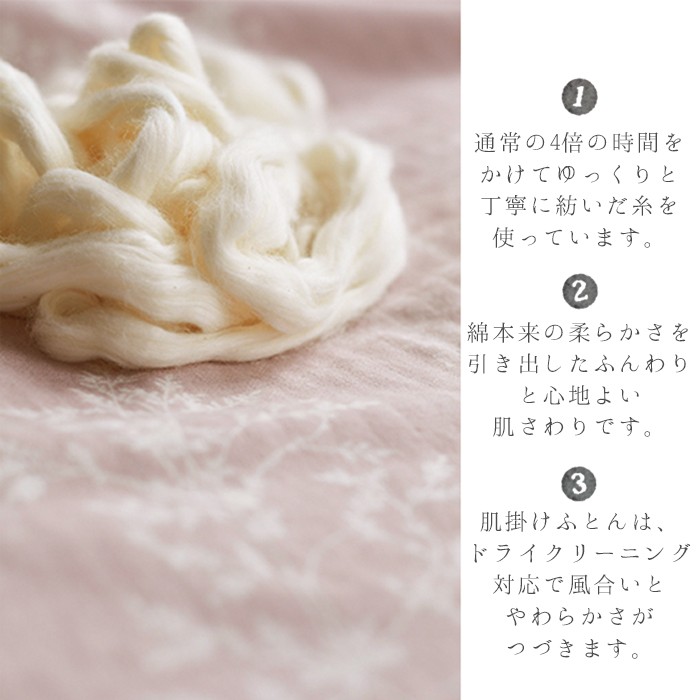 西川（nishikawa） 送料無料 季の若葉 やわらか羽毛肌掛けふとん