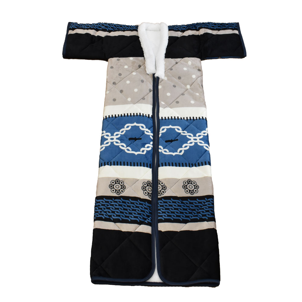 かいまき布団 フランネル 夜着 袖付き布団 掛け布団 着る布団 着る寝具