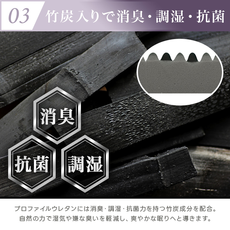 fuwawa 【クーポンで8380】マットレス 高反発 低反発 シングル 三