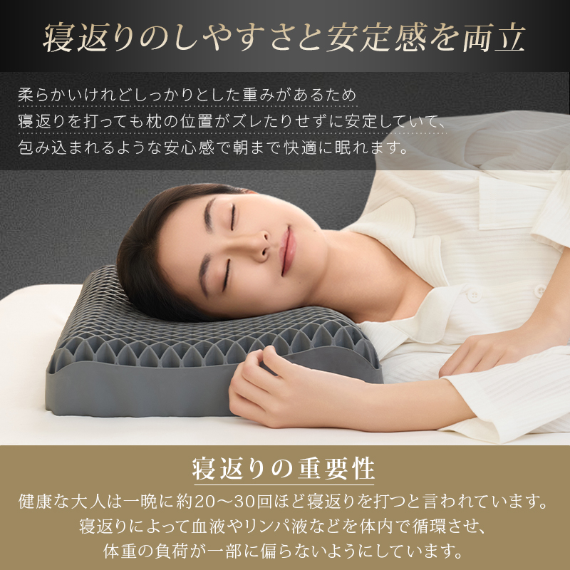 fuwawa 【先着20名！新品限定50％OFF】枕 無重力 TPE枕 カバー付