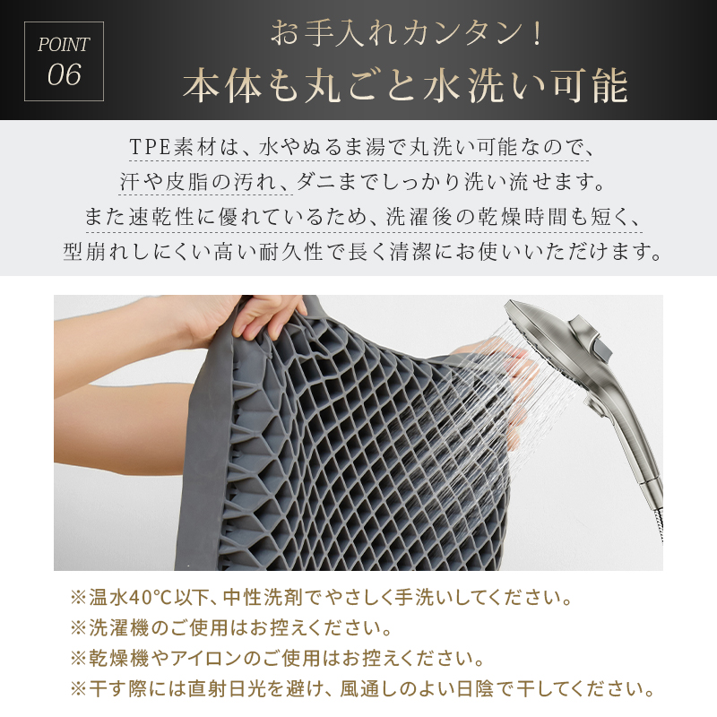 fuwawa 【クーポンで6,380円】枕 無重力 TPE枕 カバー付 洗える 丸洗い