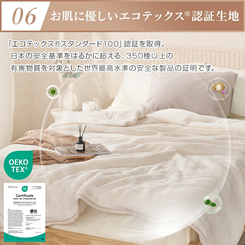 fuwawa 毛布 2枚合わせ あったか ダブル マイクロファイバー 厚手 極