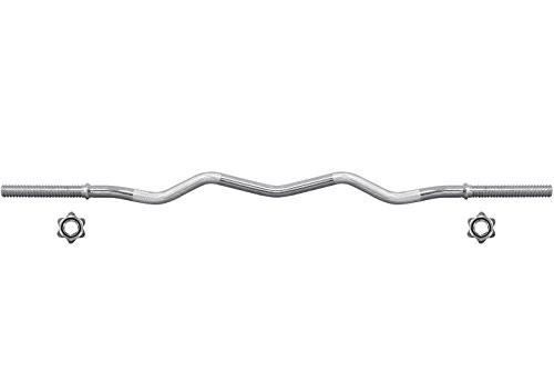 送料無料】バーベル Wシャフト Wバー バー スクリュー アームカール