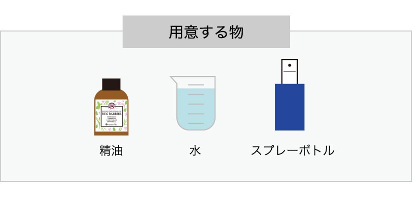 手作りアロマスプレー