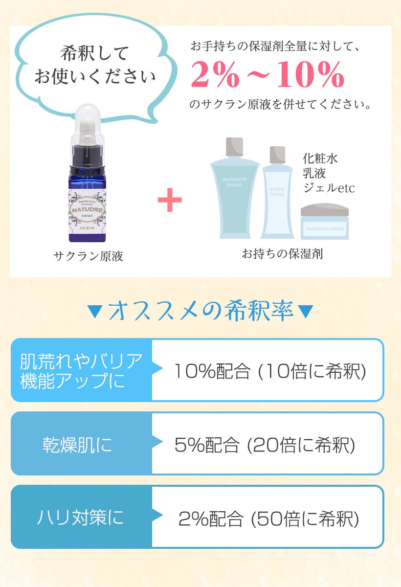 NATUDRE（ナチュドール） サクラン原液20mL 乾燥 ゆらぎ肌