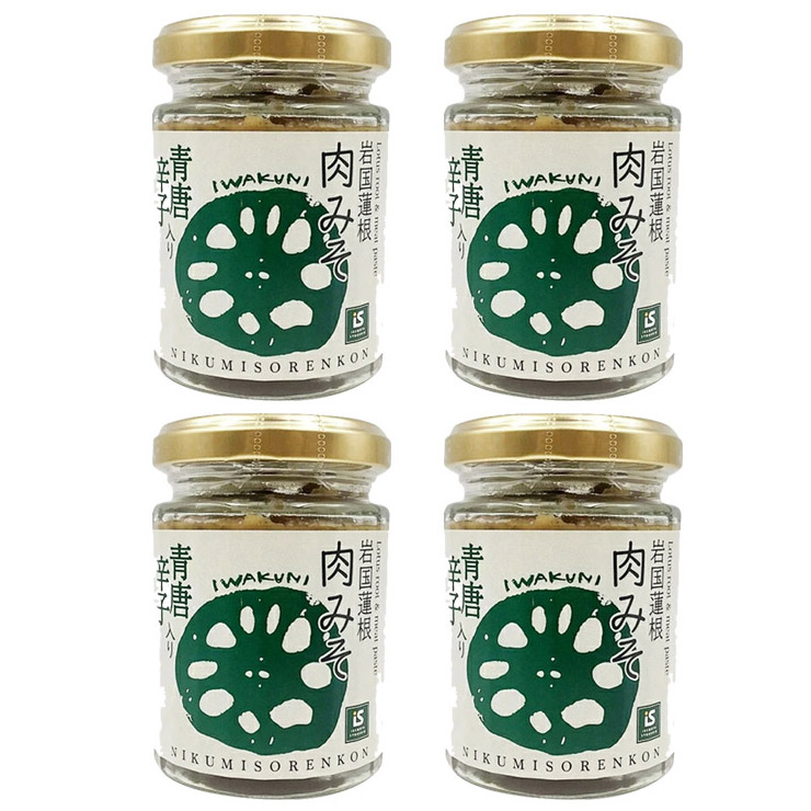 岩国蓮根 肉みそ 4種より選べる4個セット池本食品 豚肉味噌 送料無料
