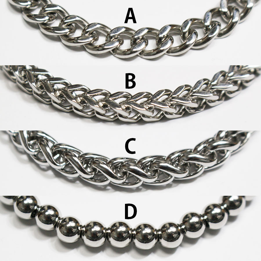 ステンレス ブレスレット メンズ シルバー トグルチェーン 喜平