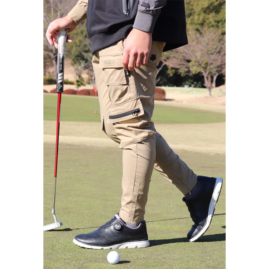 【新品未使用品】　FR2 golf ゴルフ　カーゴパンツ L ベージュ 新品未使用品】 FR2 golf ゴルフ カーゴパンツ L ベージュ 楽天市場