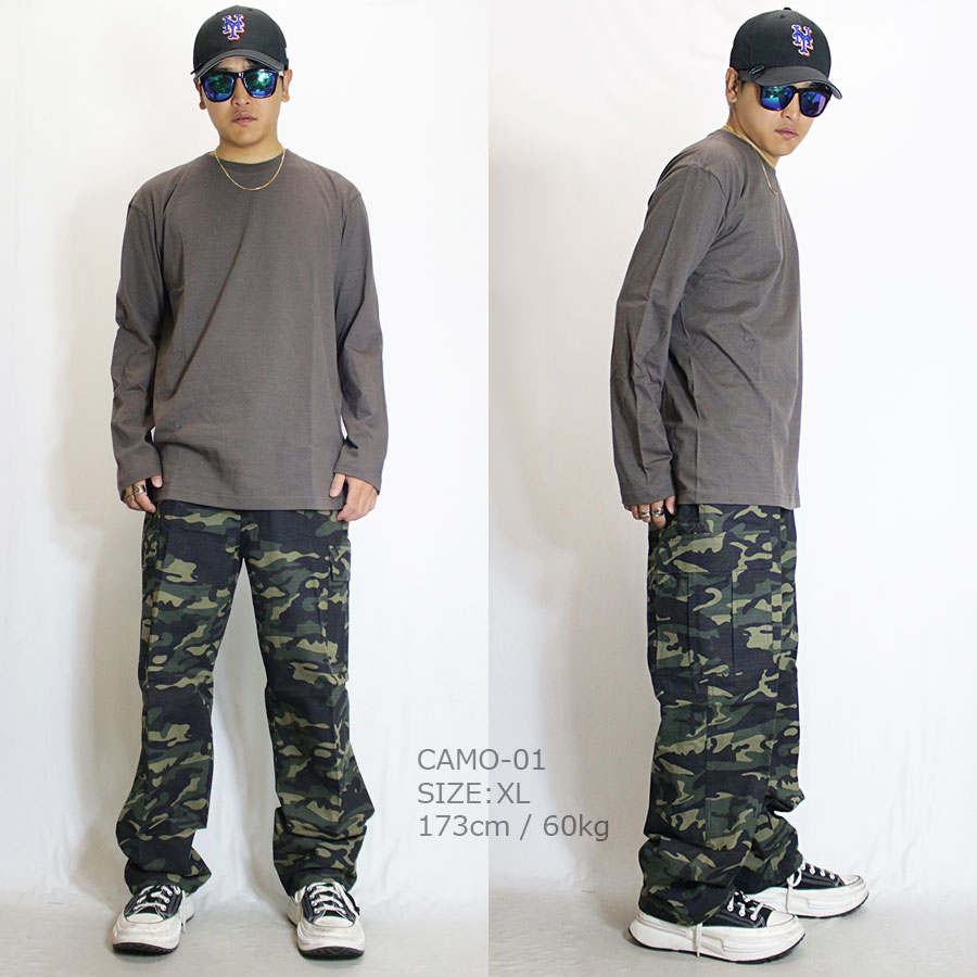 本格 カーゴパンツ メンズ 軍パン レディース 迷彩 大きいサイズ 衣装