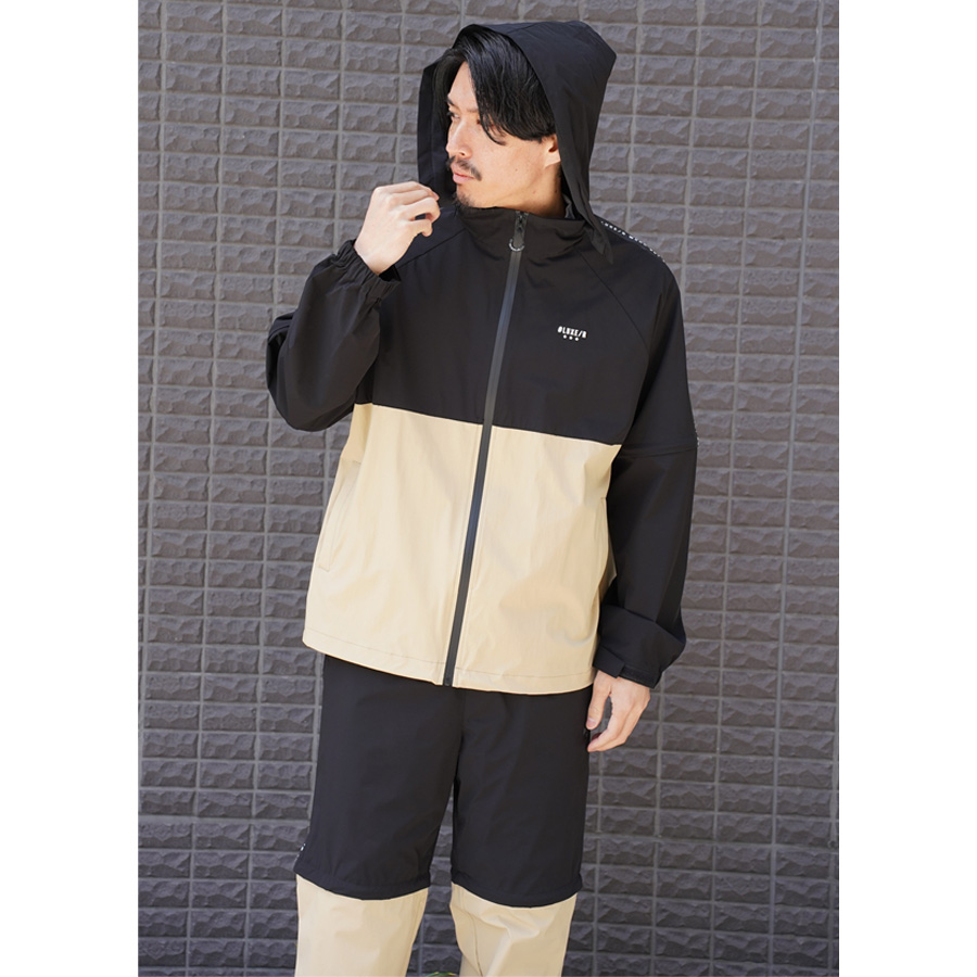 2WAY セットアップ レインウェア 《 メンズ カッパ レインコート 上下