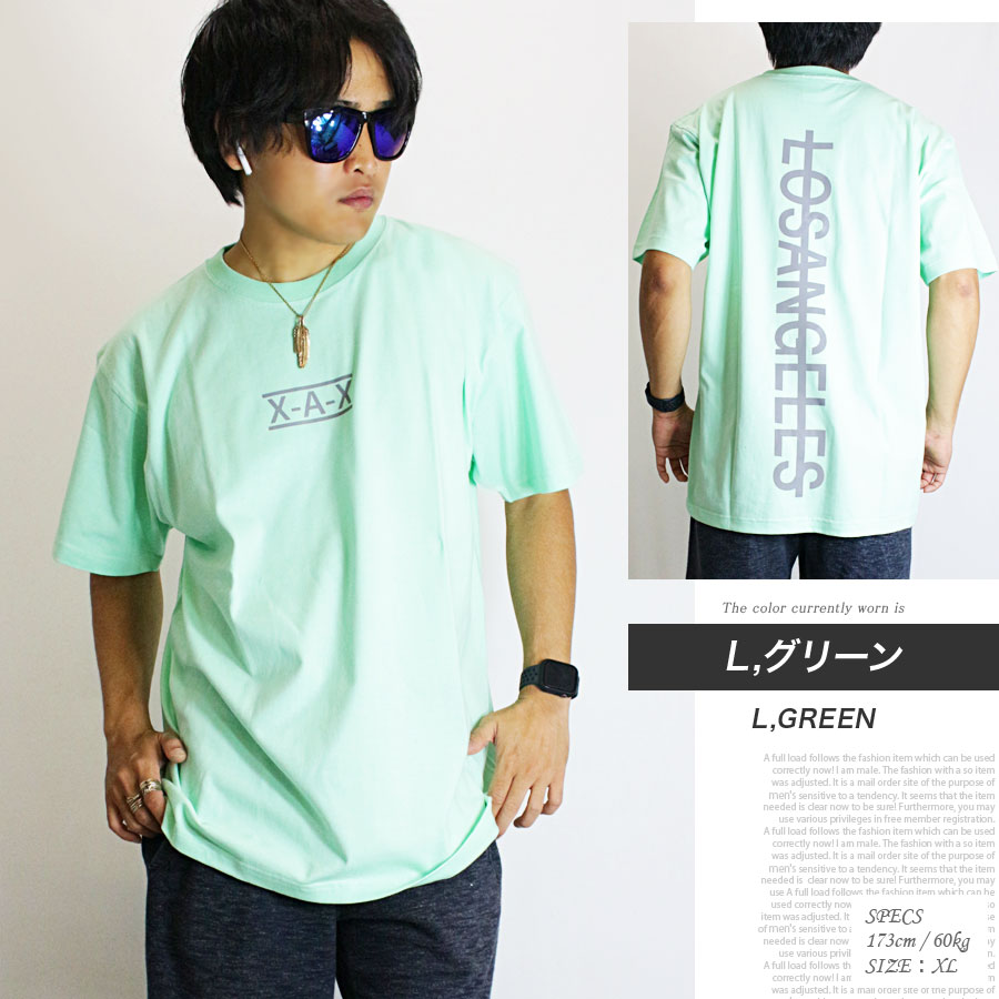 ヘビーウェイト リフレクター ビッグTシャツ メンズ ビッグサイズ