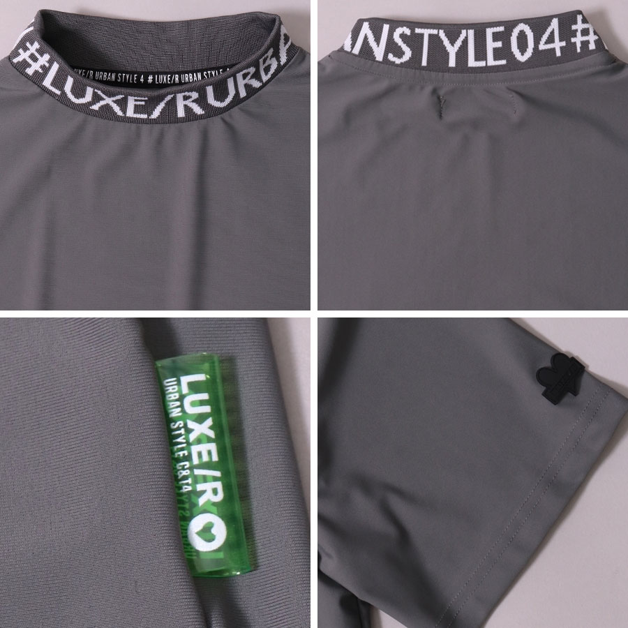 吸水速乾 ストレッチ モックネック Tシャツ 《 メンズ 接触冷感 半袖