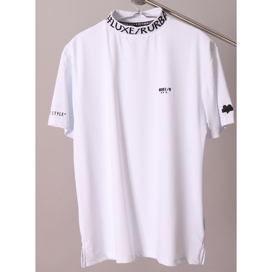 吸水速乾 ストレッチ モックネック Tシャツ 《 メンズ 接触冷感 半袖