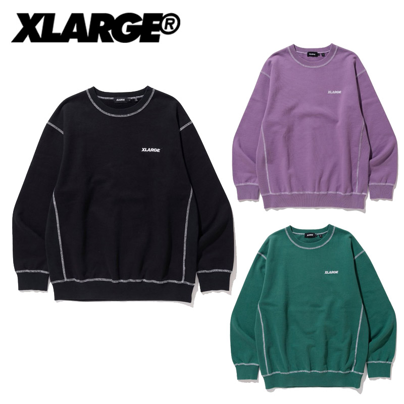 XLARGE エクストララージ X-LARGE STITCH CREWNECK SWEAT クルー