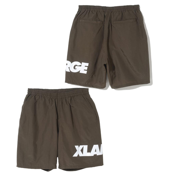 エクストララージ X-LARGE NYLON STANDARD LOGO SHORTS ショートパンツ ハーフパンツメンズ 送料無料 [AA]