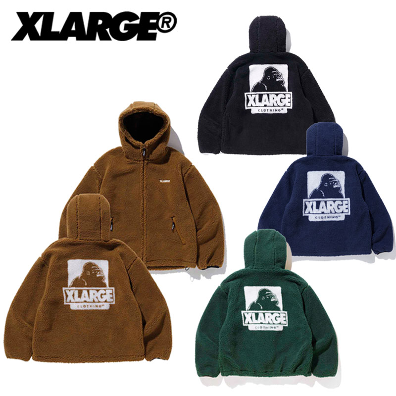 エクストララージ X-LARGE BOA FLEECE ZIP-UP JACKET ボアフリース ジップアップ ジャケット アウター メンズ [AA]  : 101214021012 : Neo Globe Yahoo!店 - 通販 - Yahoo!ショッピング