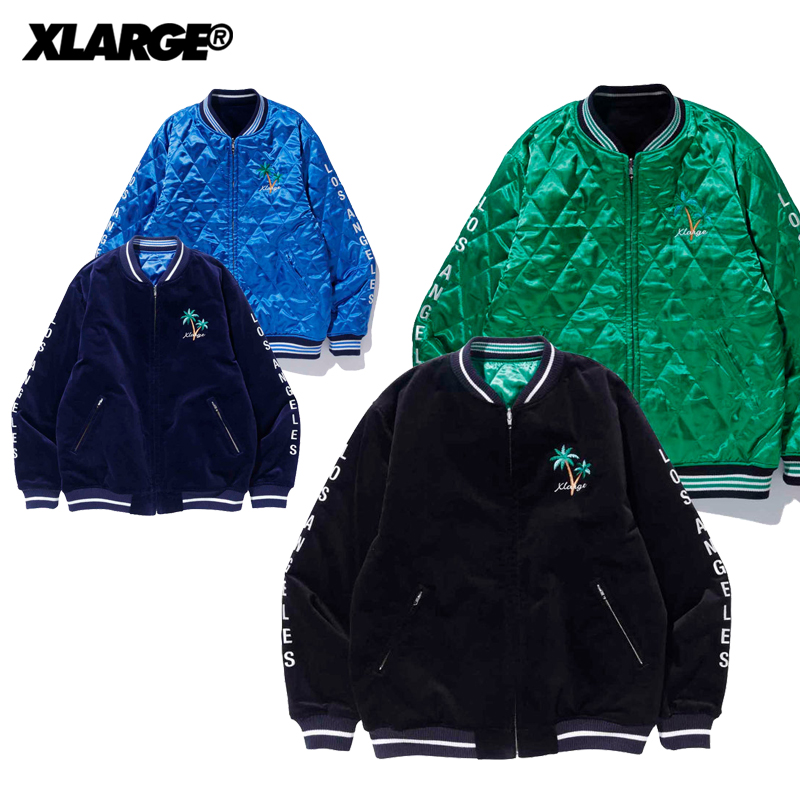 XLARGE エクストララージ ジャケット REVERSIBLE QUILTED JACKET