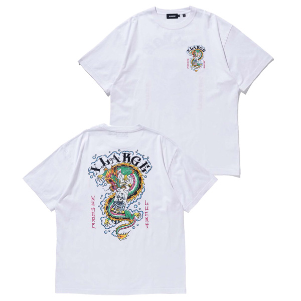 XLARGE Tシャツ 半袖 Dragon T-Shirt ユニセックス USサイズ XLARGE 【並行輸入】エクストララージ X-LARGE 半袖Tシャツ
