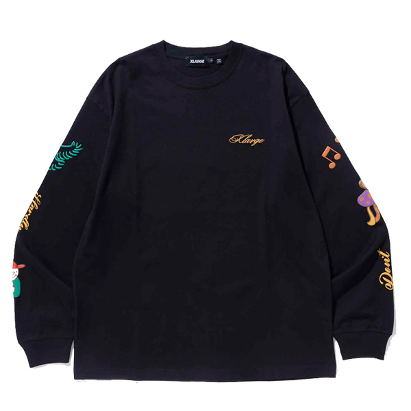 エクストララージ X-LARGE  RANDOM THINGS L/S TEE 長袖Tシャツ  ロン...