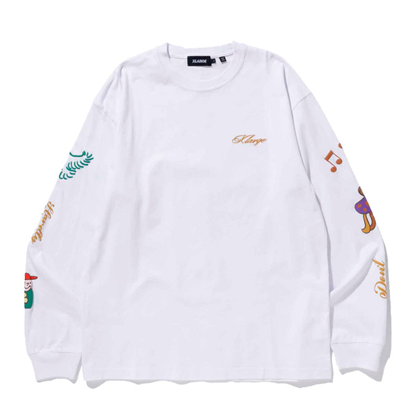 エクストララージ X-LARGE  RANDOM THINGS L/S TEE 長袖Tシャツ  ロンT メンズ カットソー トップス[AA]｜neo｜03