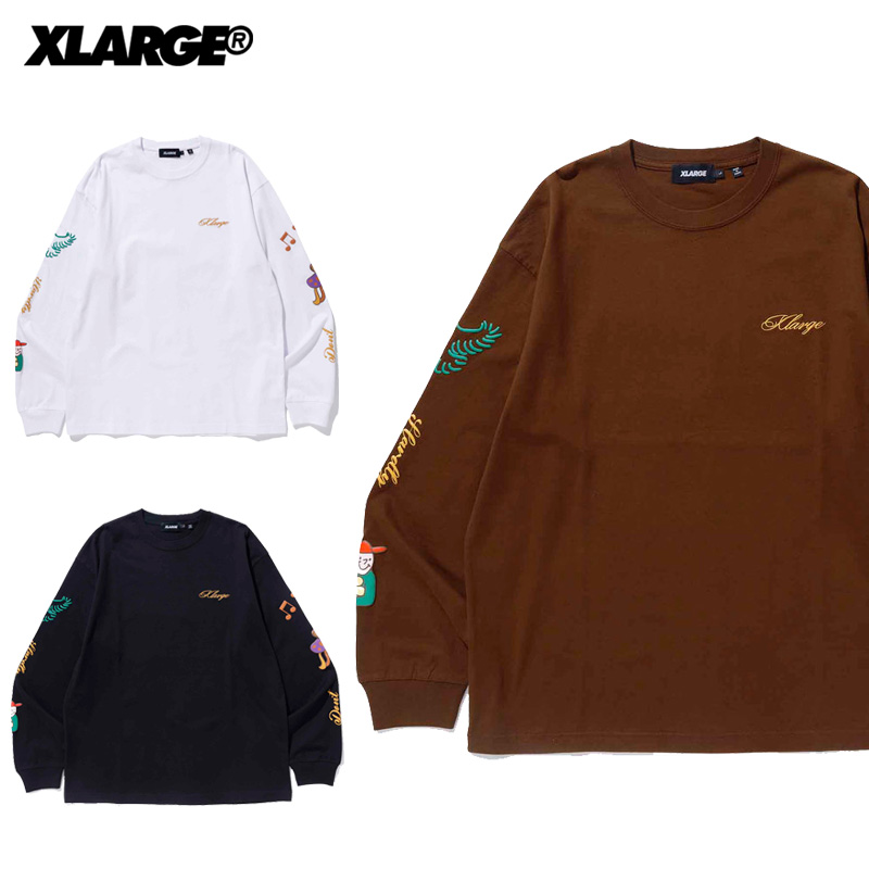 XLARGE エクストララージ ロンT XL CREW L/S TEE 長袖 Tシャツ
